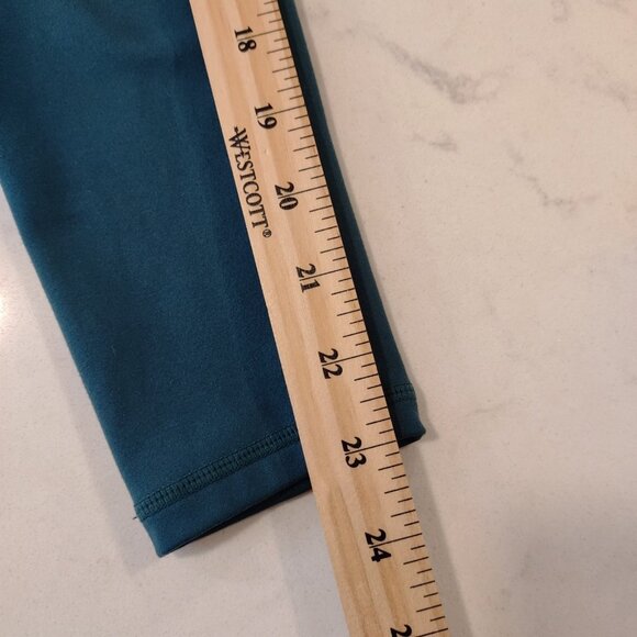 Love Soft Jumpsuit Womens Sz XS Green Yoga Athletic Move Stretch Poly Spandex - Picture 9 of 10